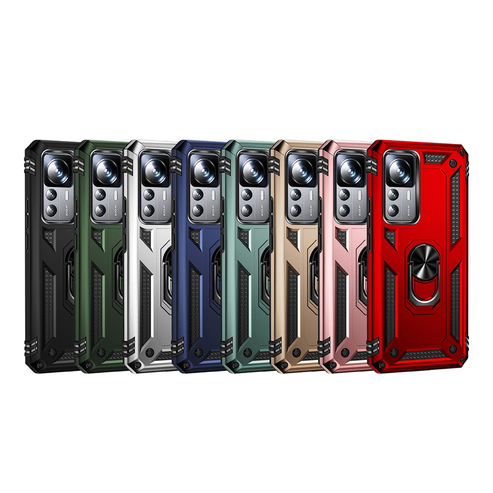 Xiaomi Mi 12T Pro Kılıf Zore Vega Kapak Mavi