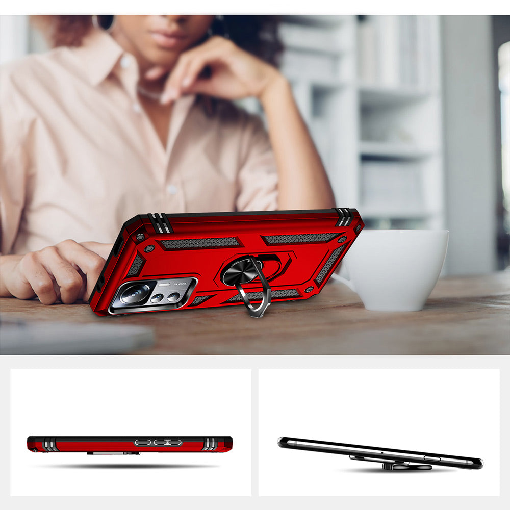 Xiaomi Mi 12T Pro Kılıf Zore Vega Kapak Mavi