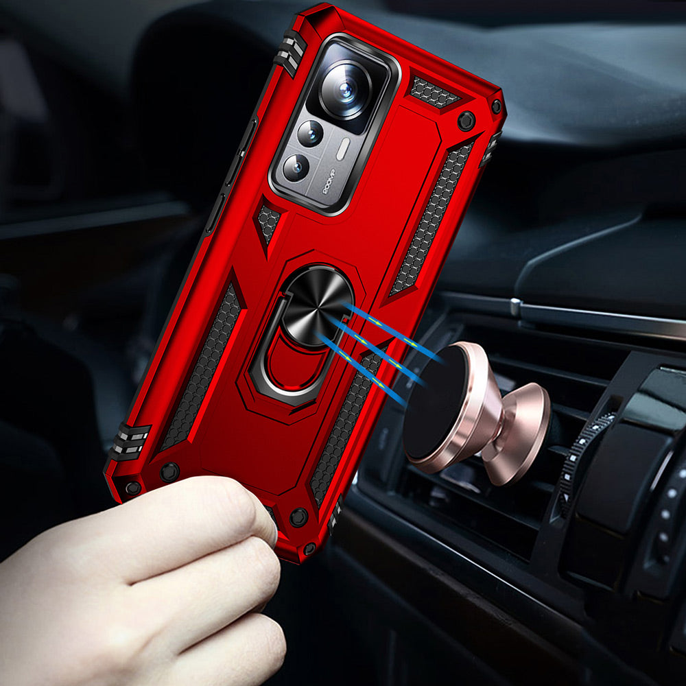 Xiaomi Mi 12T Pro Kılıf Zore Vega Kapak Mavi