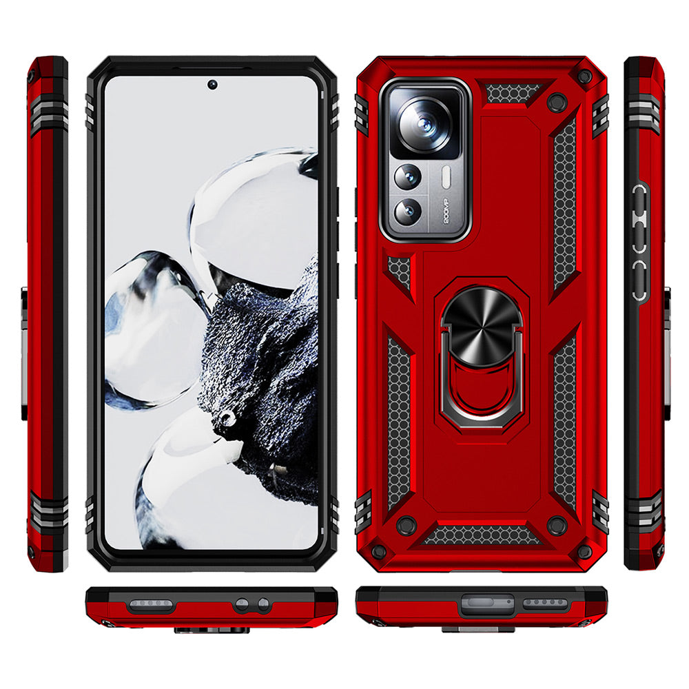 Xiaomi Mi 12T Pro Kılıf Zore Vega Kapak Mavi