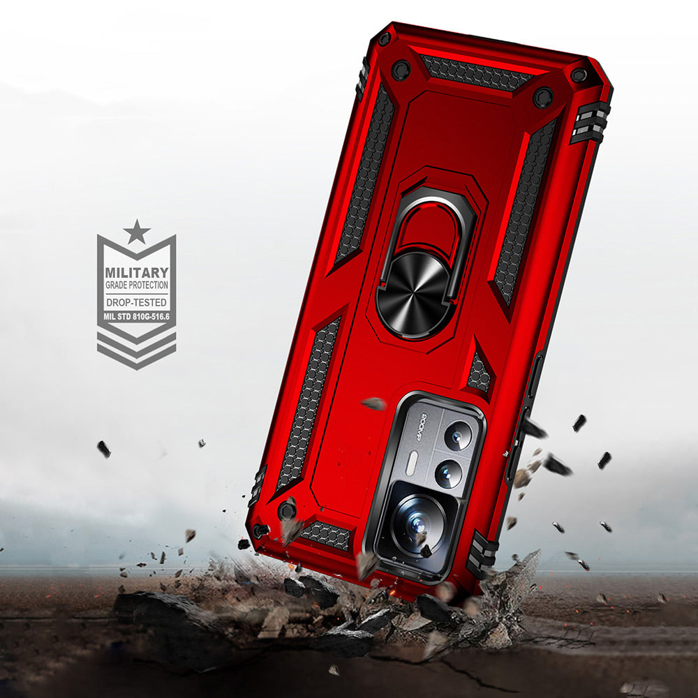 Xiaomi Mi 12T Pro Kılıf Zore Vega Kapak Mavi