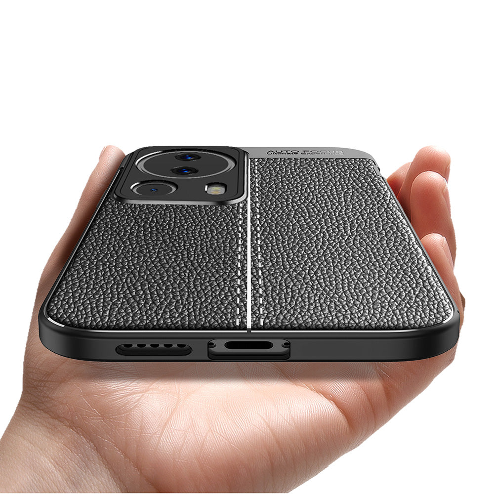 Xiaomi Mi 13 Lite Kılıf Zore Niss Silikon Kapak Siyah