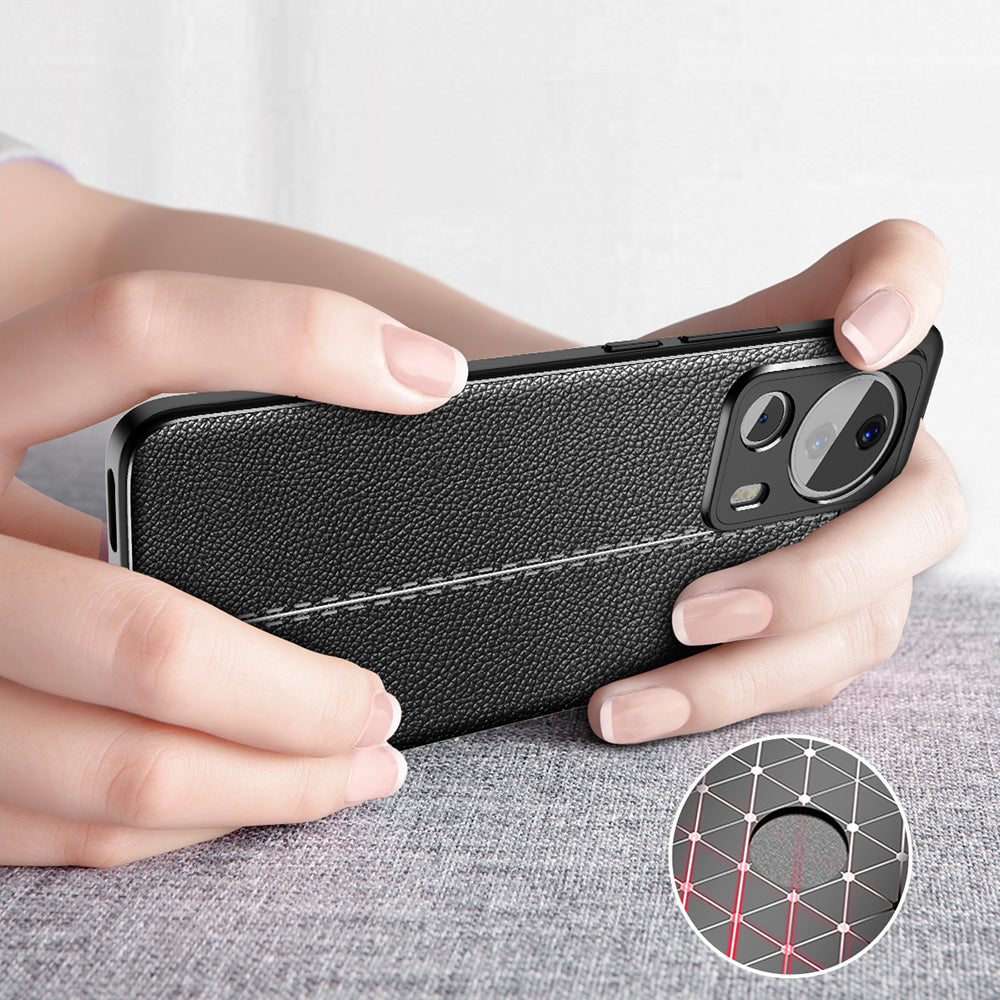 Xiaomi Mi 13 Lite Kılıf Zore Niss Silikon Kapak Siyah