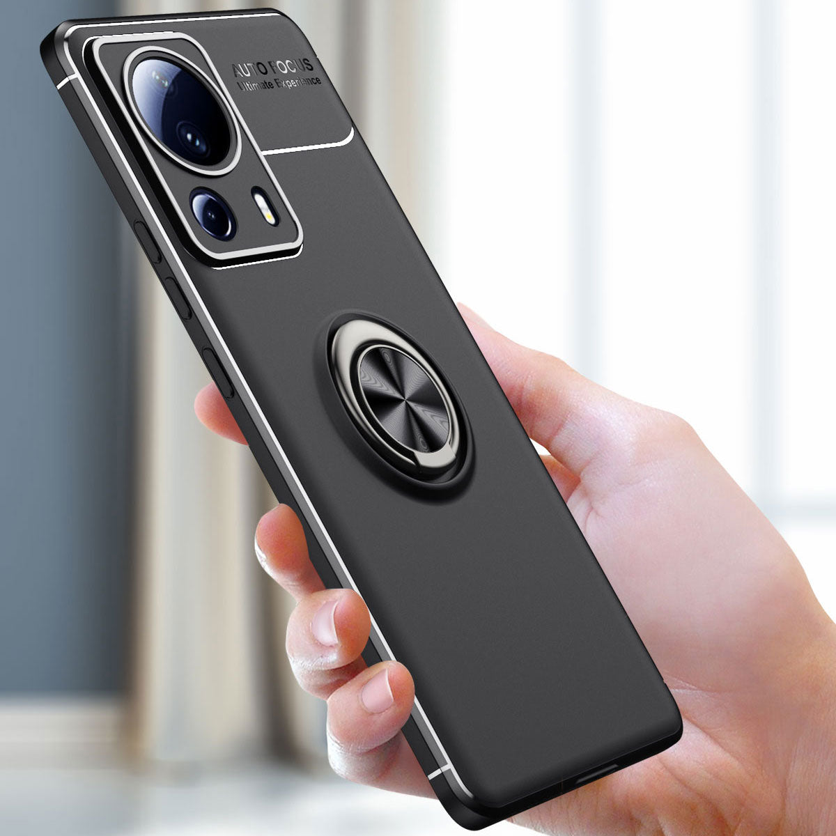 Xiaomi Mi 13 Lite Kılıf Zore Ravel Silikon Kapak Mavi
