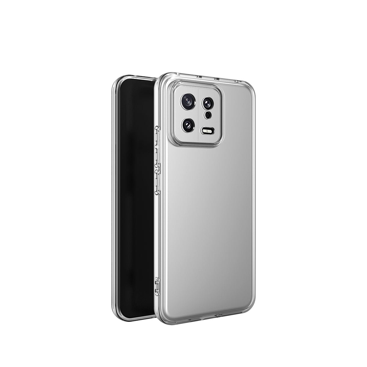 Xiaomi Mi 13 Pro Kılıf Zore Kamera Korumalı Süper Silikon Kapak Renksiz