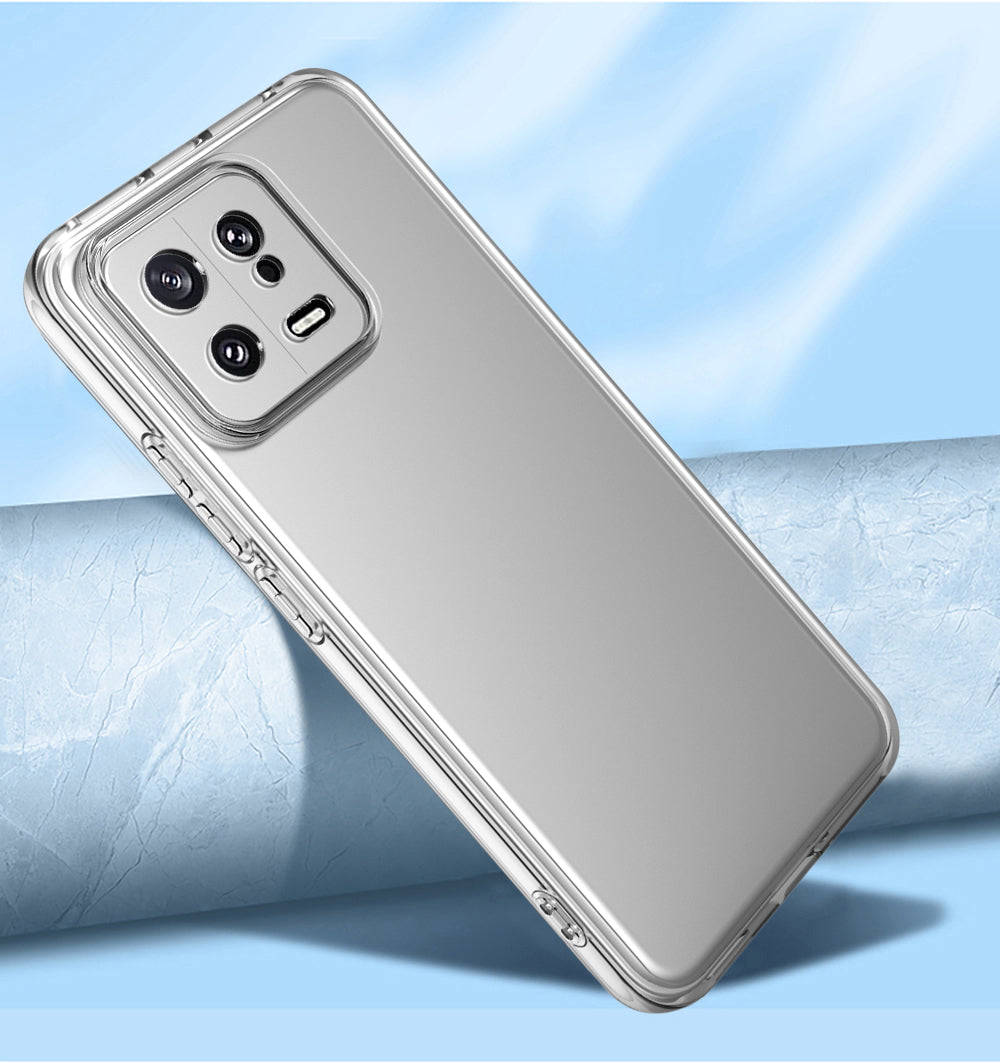 Xiaomi Mi 13 Pro Kılıf Zore Kamera Korumalı Süper Silikon Kapak Renksiz