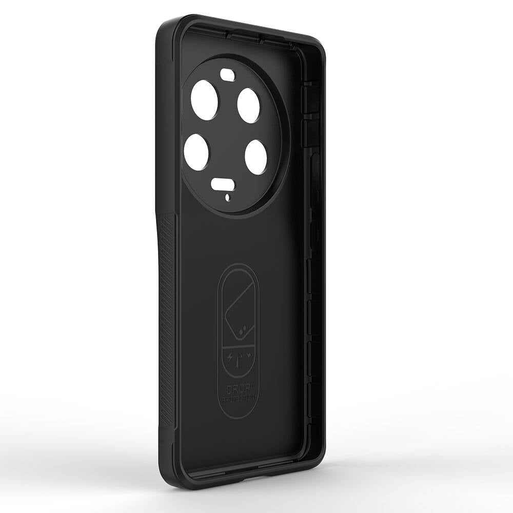 Xiaomi Mi 13 Ultra Kılıf Esnek TPU Oyuklu Arka Yüzey Tasarımlı Zore Etnik Silikon Kapak Kırmızı