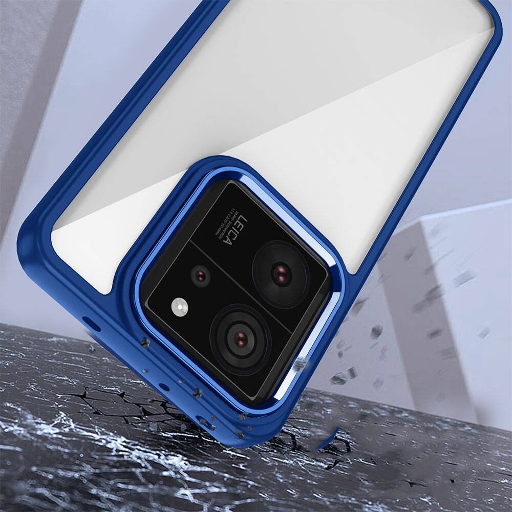 Xiaomi Mi 13T Kılıf Zore Flora Kapak Siyah