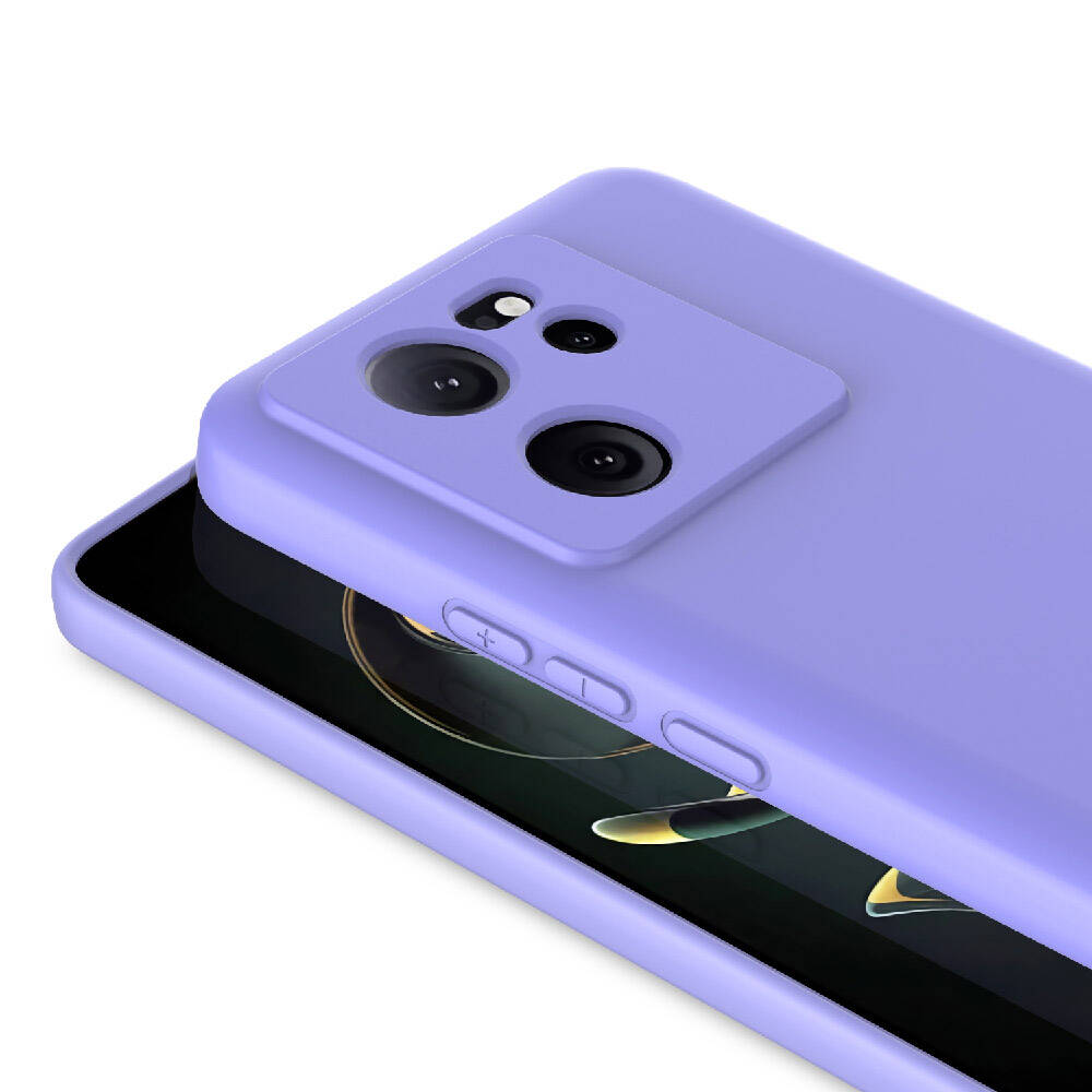Xiaomi Mi 13T Pro Kılıf Zore Mara Lansman Kapak Koyu Mor