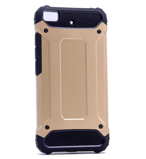 Xiaomi Mi 5S Kılıf Zore Crash Silikon Kapak Gold