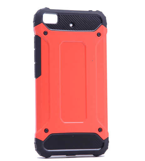 Xiaomi Mi 5S Kılıf Zore Crash Silikon Kapak Kırmızı