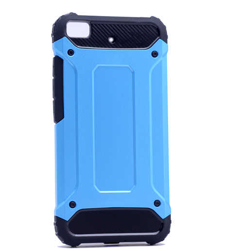 Xiaomi Mi 5S Kılıf Zore Crash Silikon Kapak Mavi