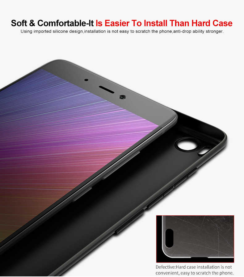 Xiaomi Mi 5S Kılıf Zore İmax Silikon Kamera Korumalı Kırmızı