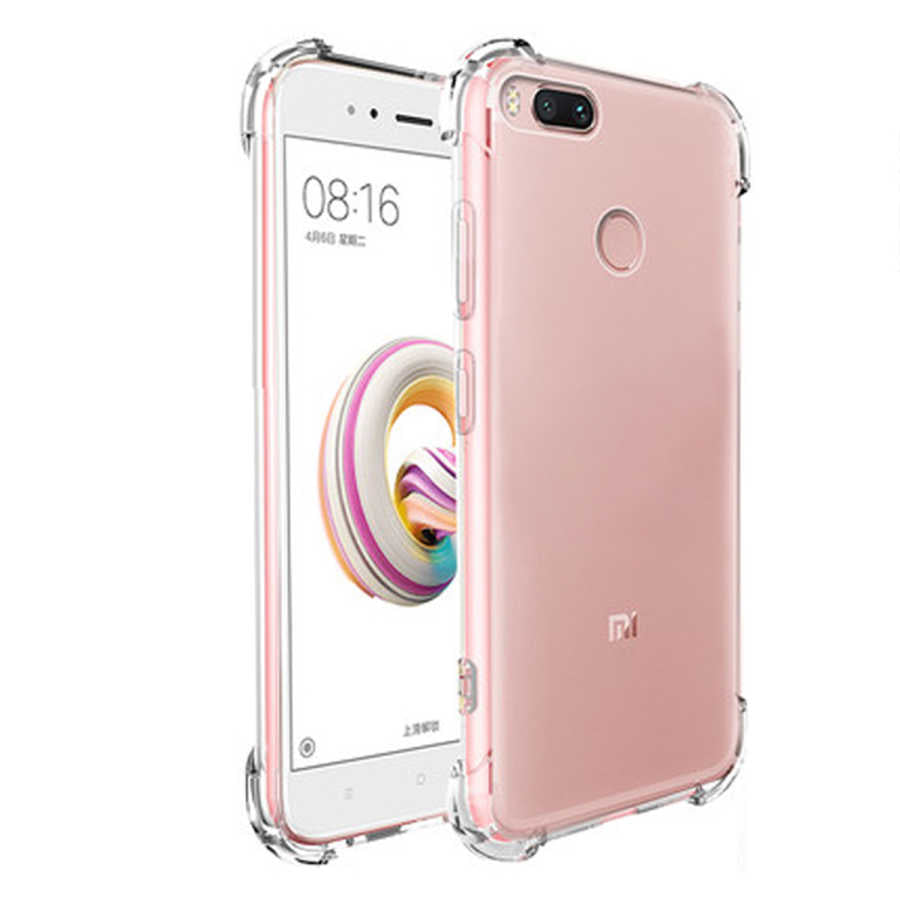 Xiaomi Mi 5X Kılıf Zore Nitro Anti Shock Silikon Renksiz