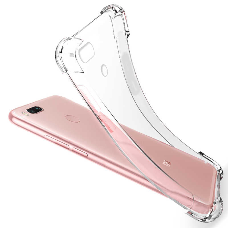 Xiaomi Mi 5X Kılıf Zore Nitro Anti Shock Silikon Renksiz