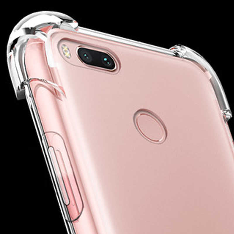Xiaomi Mi 5X Kılıf Zore Nitro Anti Shock Silikon Renksiz