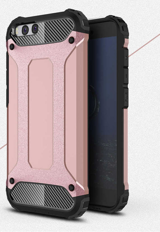 Xiaomi Mi 6 Kılıf Zore Crash Silikon Kapak Rose Gold