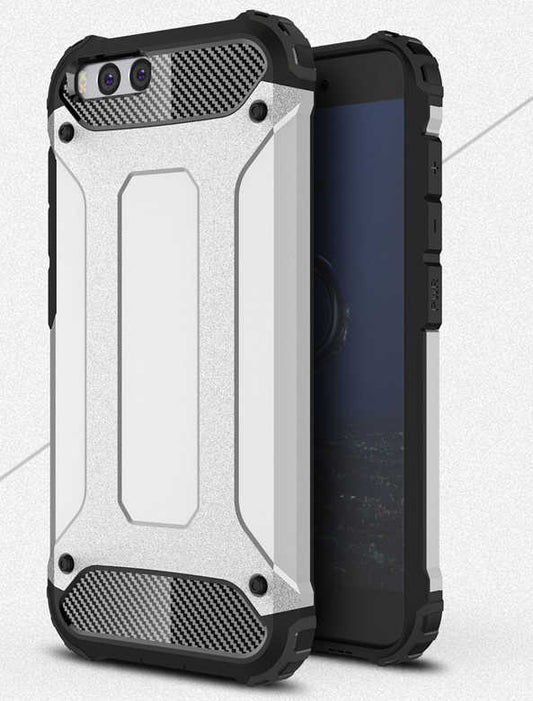 Xiaomi Mi 6 Kılıf Zore Crash Silikon Kapak Gri