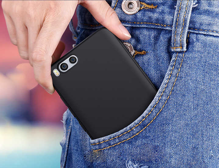 Xiaomi Mi 6 Kılıf Zore İmax Silikon Kamera Korumalı Lacivert