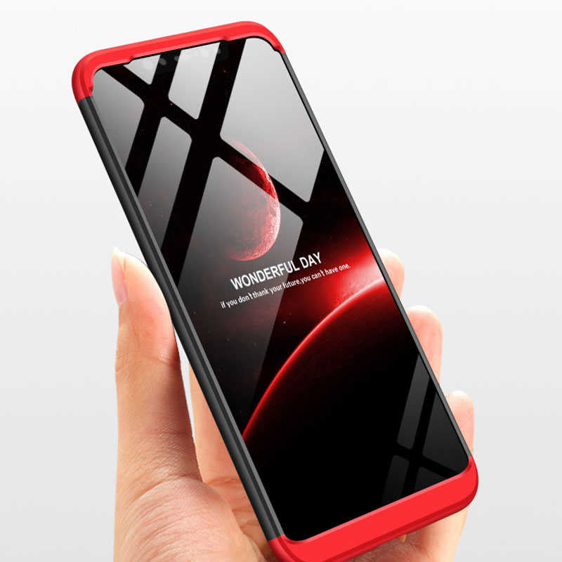 Xiaomi Mi 6X Kılıf Zore Ays Kapak Siyah-Mavi