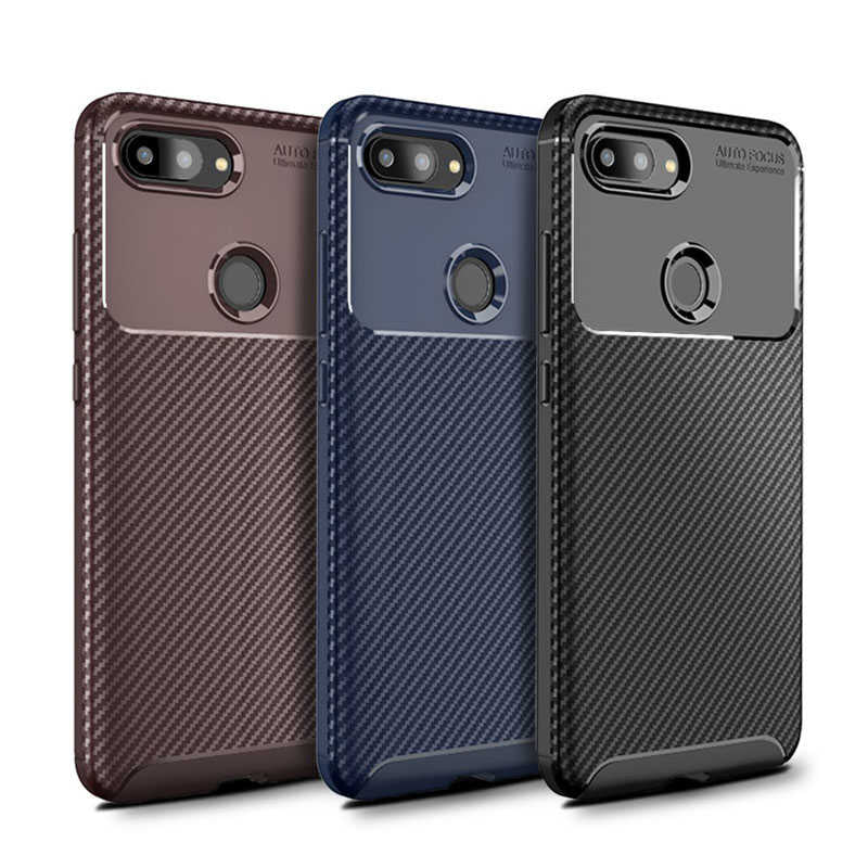 Xiaomi Mi 8 Lite Kılıf Zore Negro Silikon Kapak Kahverengi