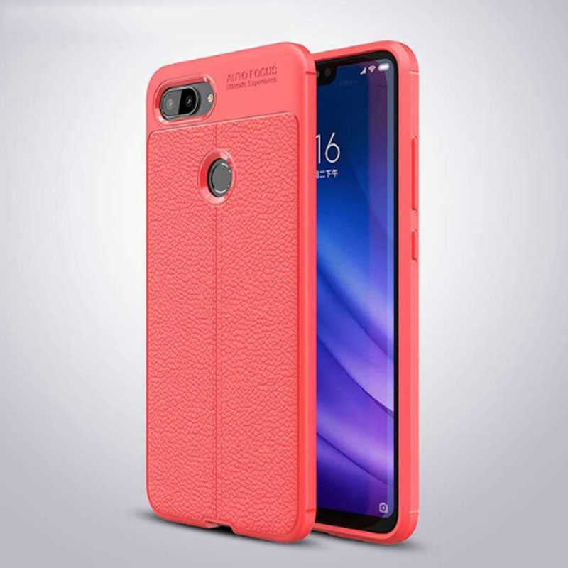 Xiaomi Mi 8 Lite Kılıf Zore Niss Silikon Kapak Gri