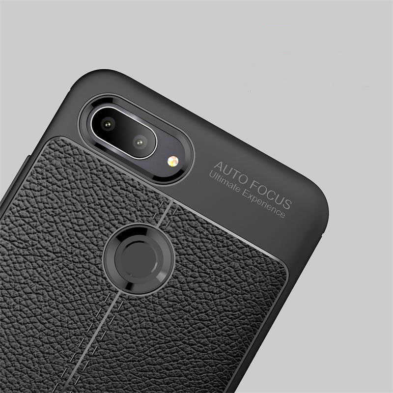 Xiaomi Mi 8 Lite Kılıf Zore Niss Silikon Kapak Gri