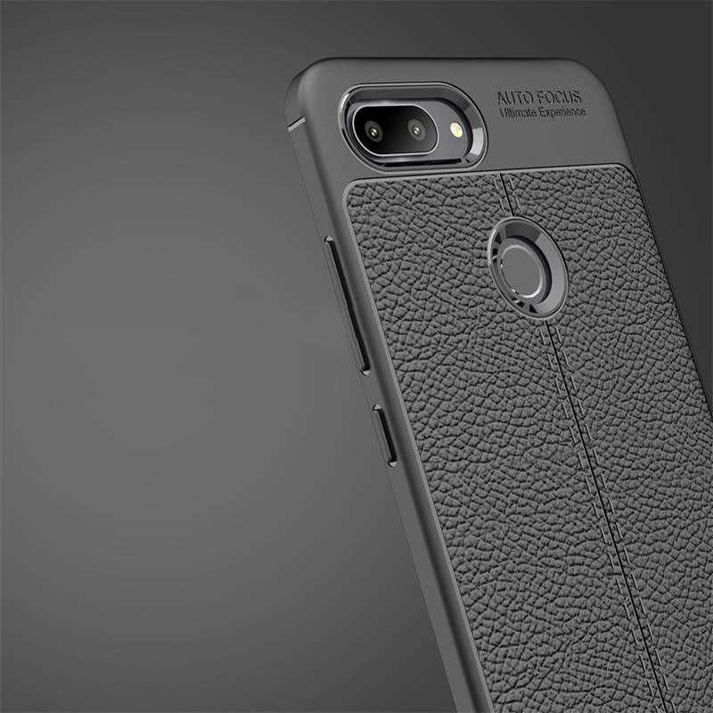 Xiaomi Mi 8 Lite Kılıf Zore Niss Silikon Kapak Gri