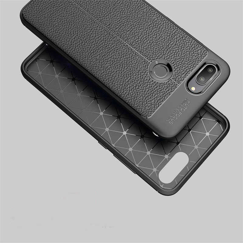 Xiaomi Mi 8 Lite Kılıf Zore Niss Silikon Kapak Gri