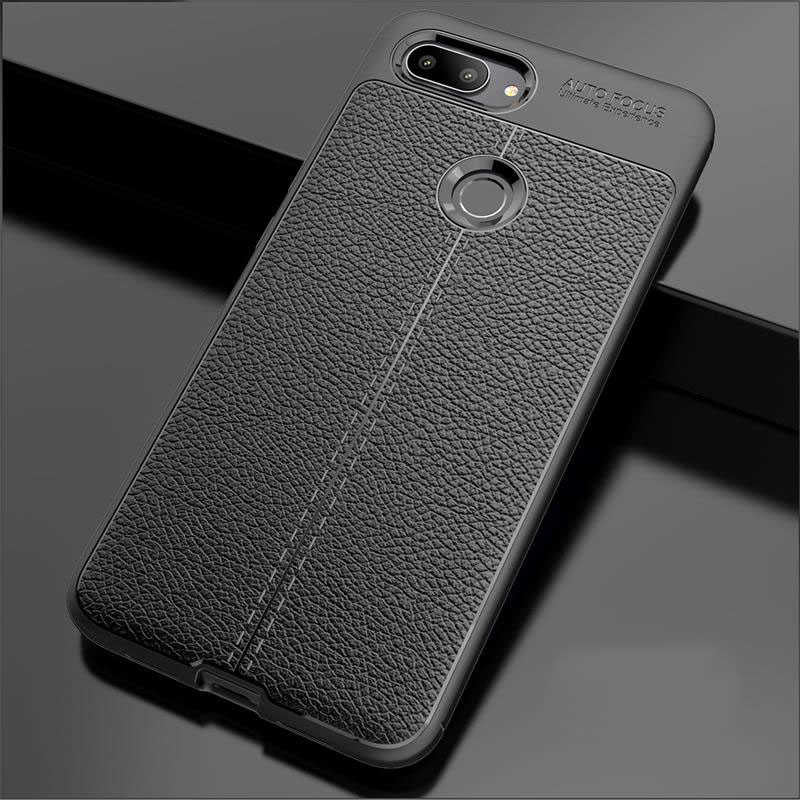 Xiaomi Mi 8 Lite Kılıf Zore Niss Silikon Kapak Siyah