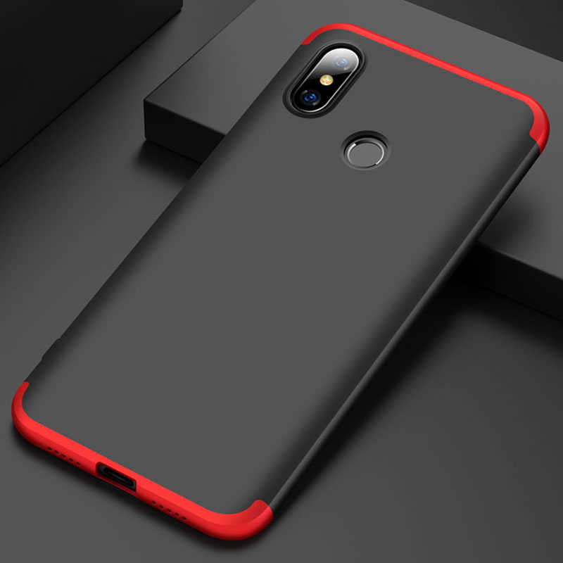 Xiaomi Mi 8 SE Kılıf Zore Ays Kapak Siyah-Mavi