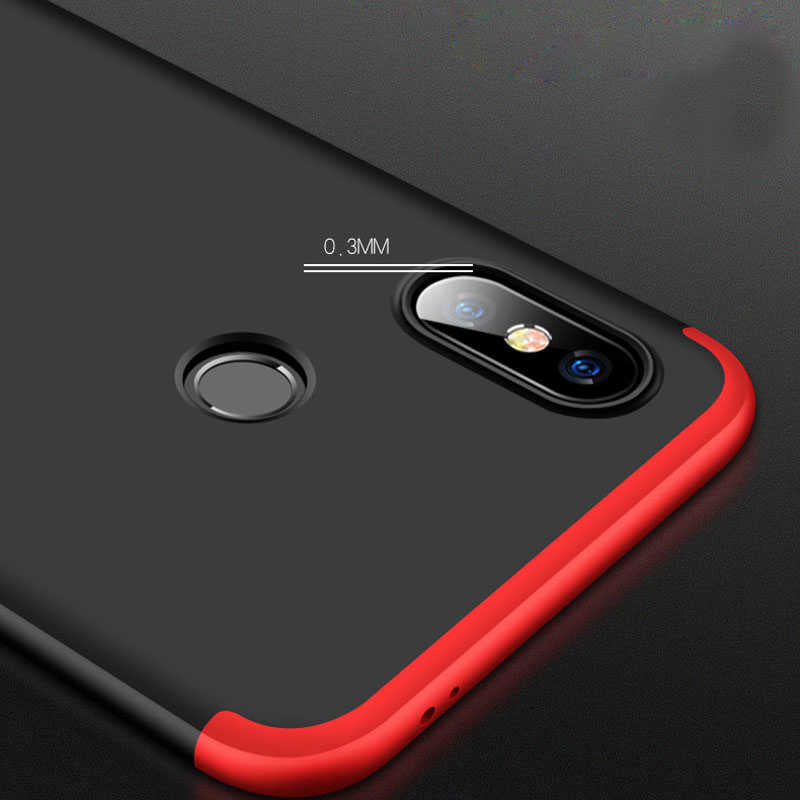 Xiaomi Mi 8 SE Kılıf Zore Ays Kapak Siyah-Mavi