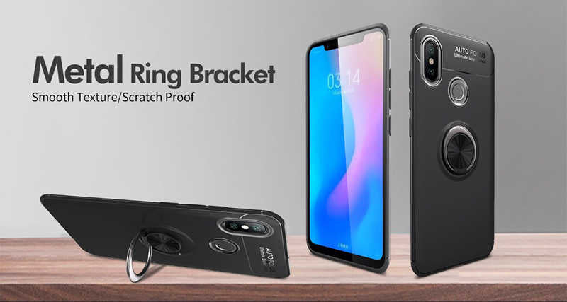 Xiaomi Mi 8 Kılıf Zore Ravel Silikon Kapak Kırmızı