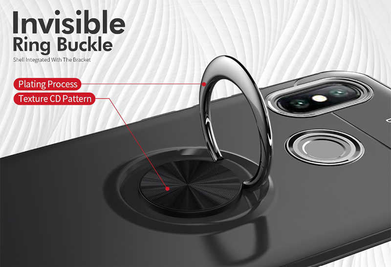 Xiaomi Mi 8 Kılıf Zore Ravel Silikon Kapak Kırmızı