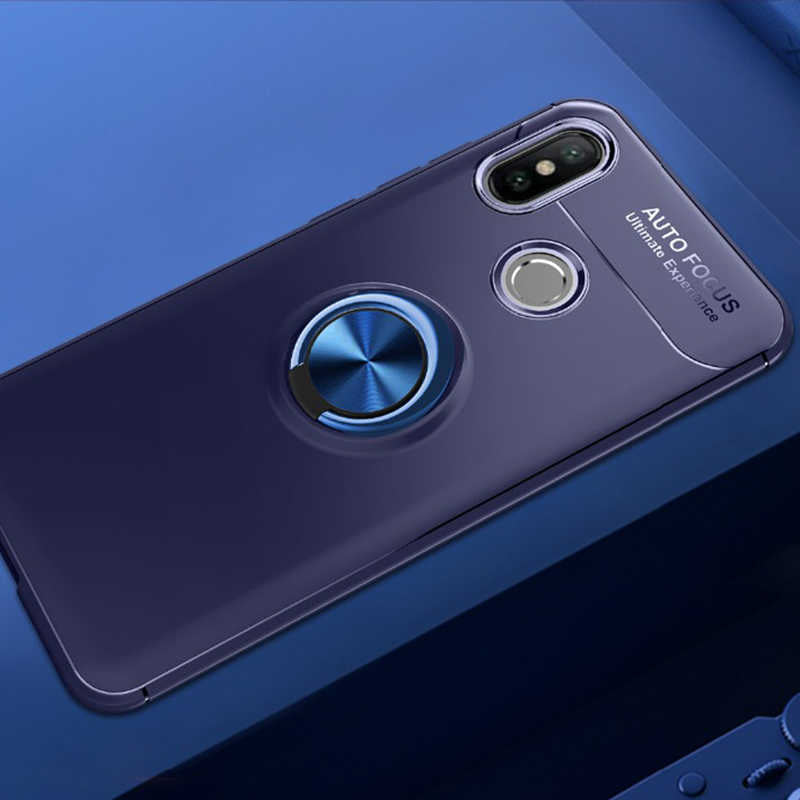 Xiaomi Mi 8 Kılıf Zore Ravel Silikon Kapak Mavi