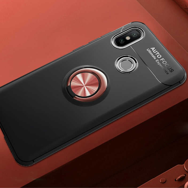 Xiaomi Mi 8 Kılıf Zore Ravel Silikon Kapak Siyah-Rose Gold
