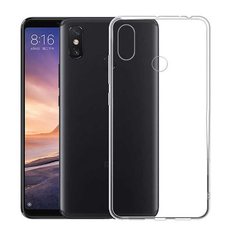 Xiaomi Mi A2 Lite Kılıf Zore Süper Silikon Kapak Renksiz