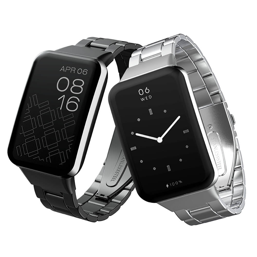 Xiaomi Mi Band 7 Pro KRD-04 Metal Kordon Siyah