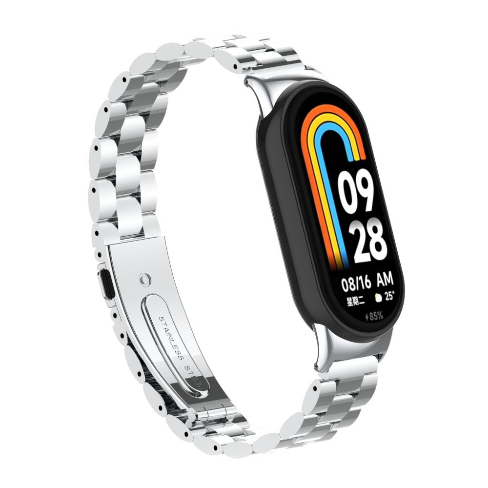Xiaomi Mi Band 8 KRD-04 Metal Kordon Siyah