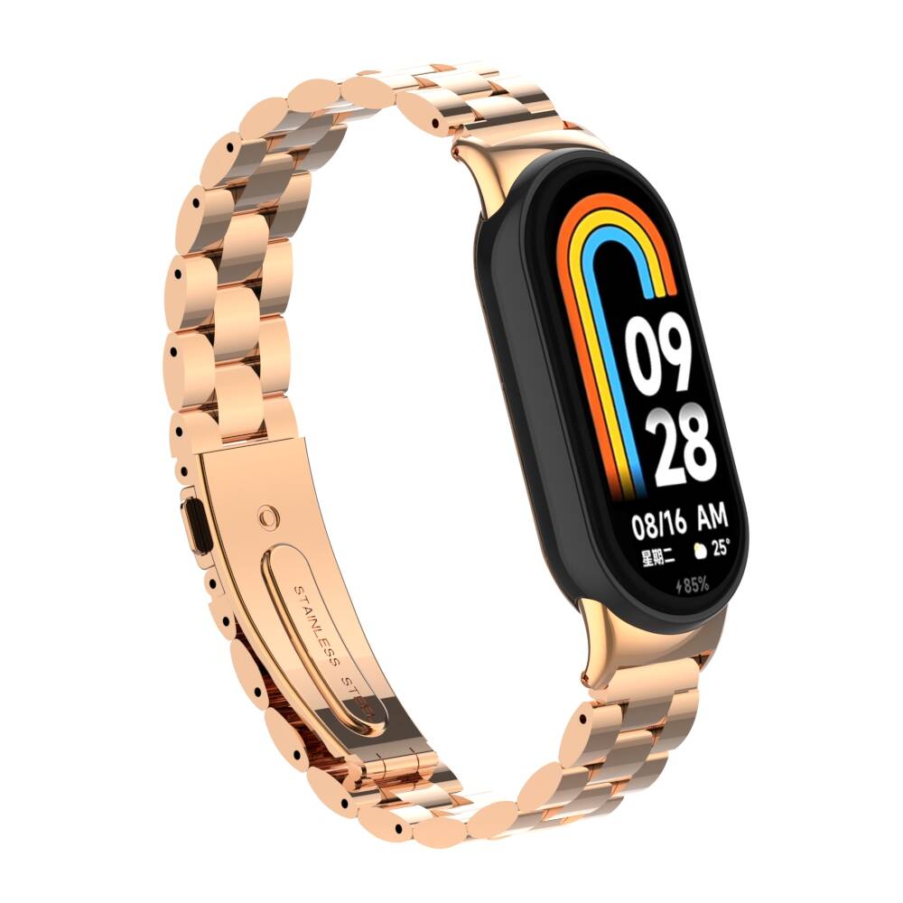 Xiaomi Mi Band 8 KRD-04 Metal Kordon Rose Gold