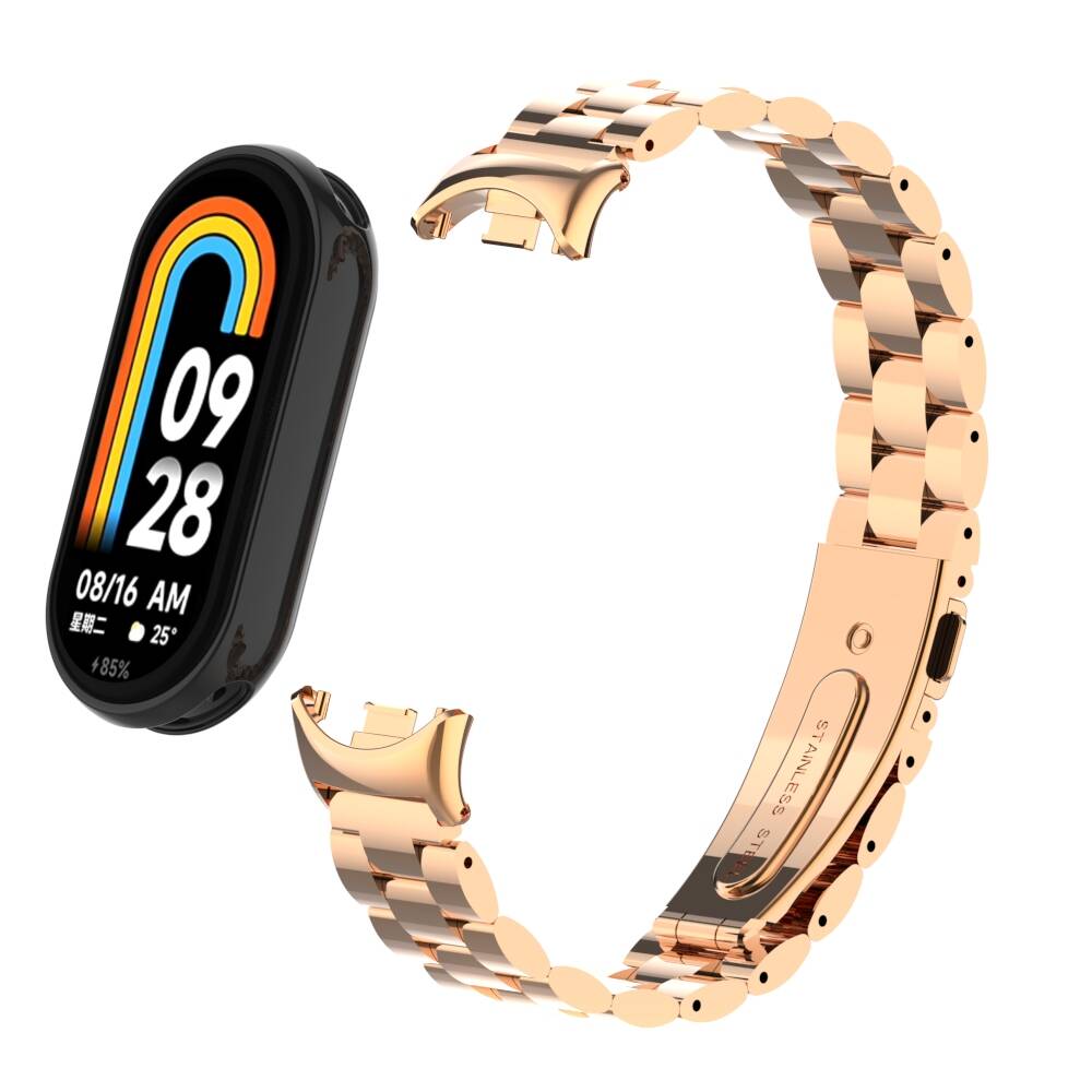 Xiaomi Mi Band 8 KRD-04 Metal Kordon Siyah