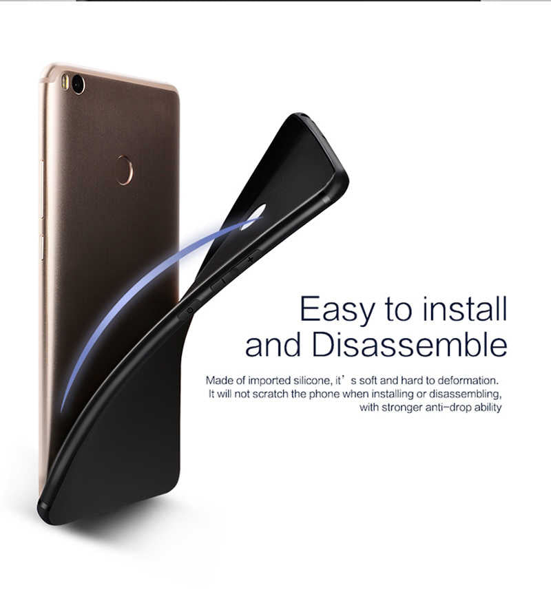 Xiaomi Mi Max 2 Kılıf Zore İmax Silikon Kamera Korumalı Kırmızı