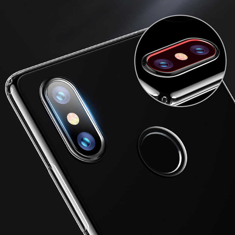 Xiaomi Mi Max 3 Kılıf Zore Süper Silikon Kapak Renksiz