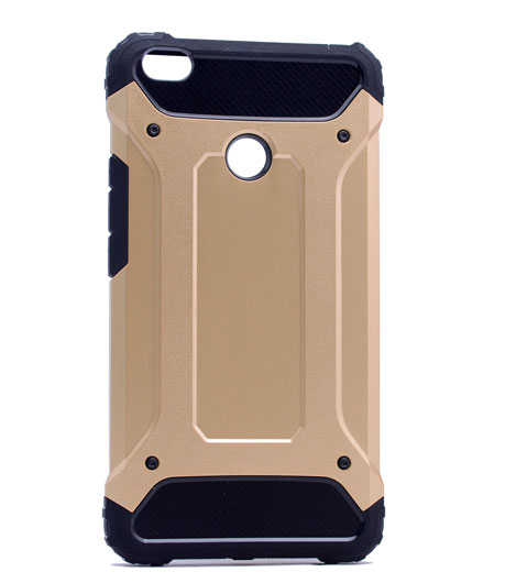 Xiaomi Mi Max Kılıf Zore Crash Silikon Kapak Gold