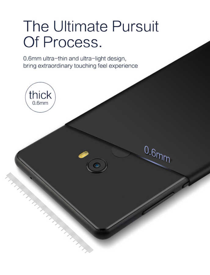 Xiaomi Mi Mix 2 Kılıf Zore İmax Silikon Kamera Korumalı Lacivert