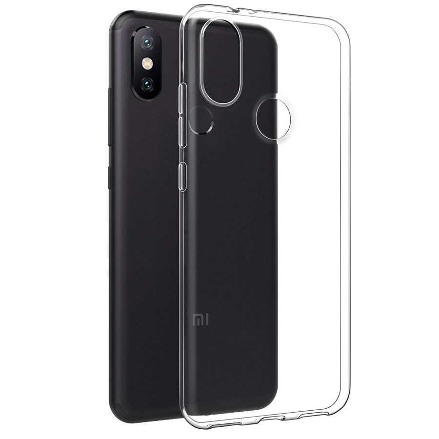Xiaomi Mi Mix 3 Kılıf Zore Süper Silikon Kapak Renksiz