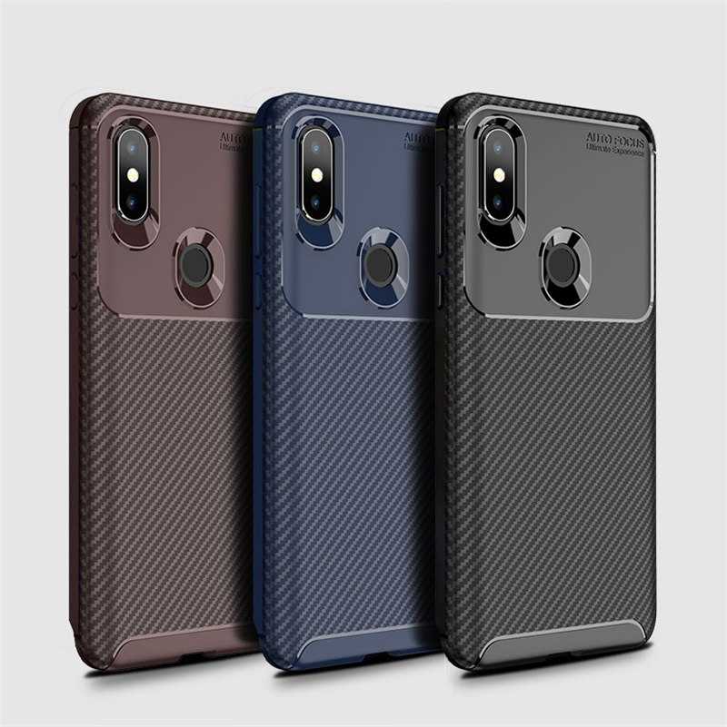 Xiaomi Mi Mix 3 Kılıf Zore Negro Silikon Kapak Kahverengi