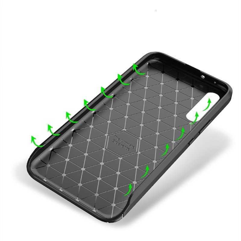 Xiaomi Mi Mix 3 Kılıf Zore Negro Silikon Kapak Lacivert