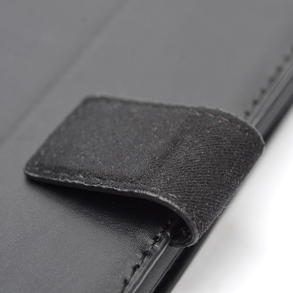Xiaomi Mi Note 10 Lite Kılıf Zore Kar Deluxe Kapaklı Kılıf Siyah