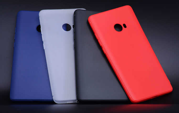 Xiaomi Mi Note 2 Kılıf Zore İmax Silikon Kamera Korumalı Beyaz